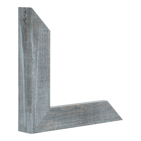 Vertical view of classic i blue picture frame