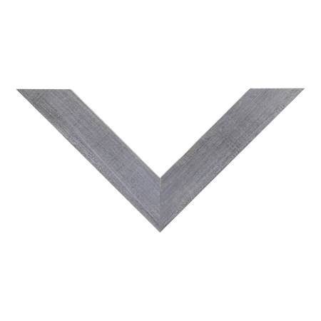 Top view of Classic I picture frame in blue