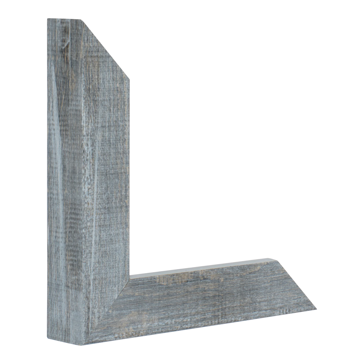 Vertical view of classic i blue picture frame