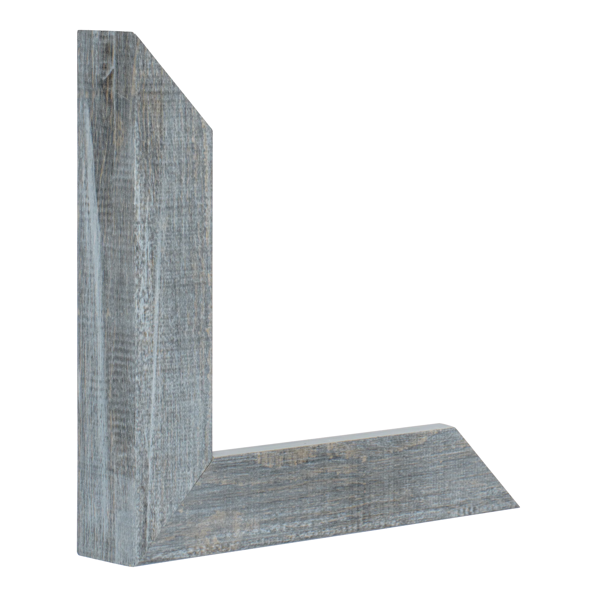 Vertical view of classic i blue picture frame