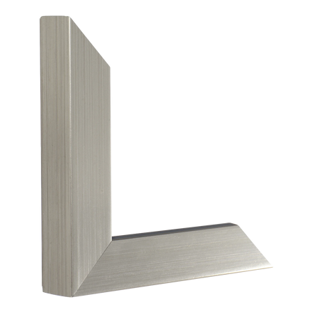 Classic I in brushed pewter picture frame