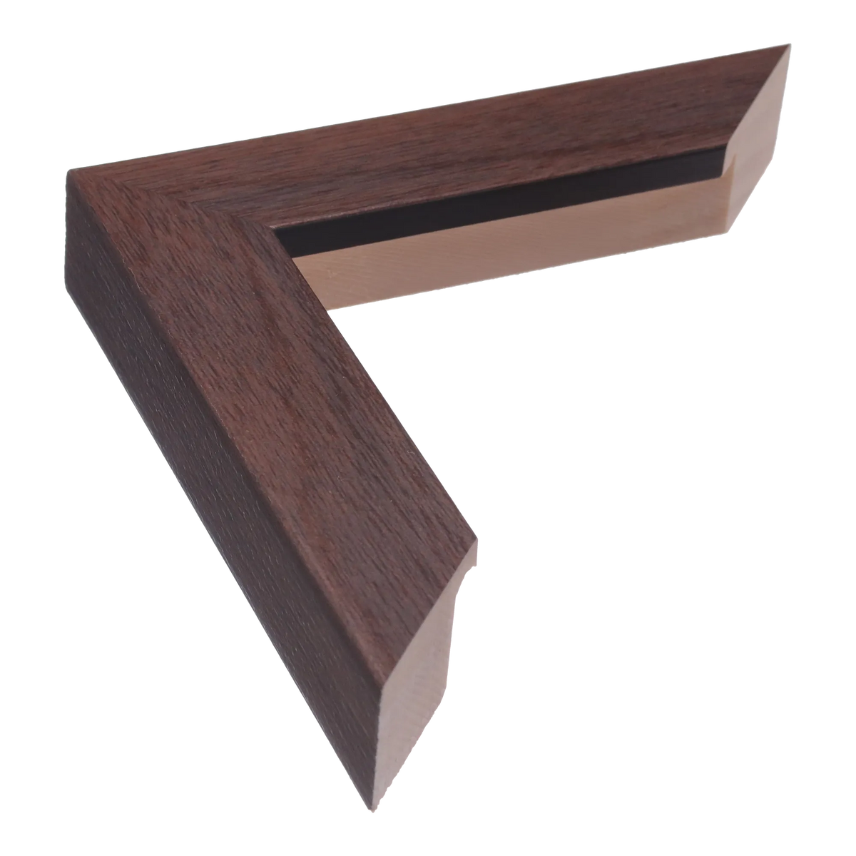 Classic I in brown picture frame