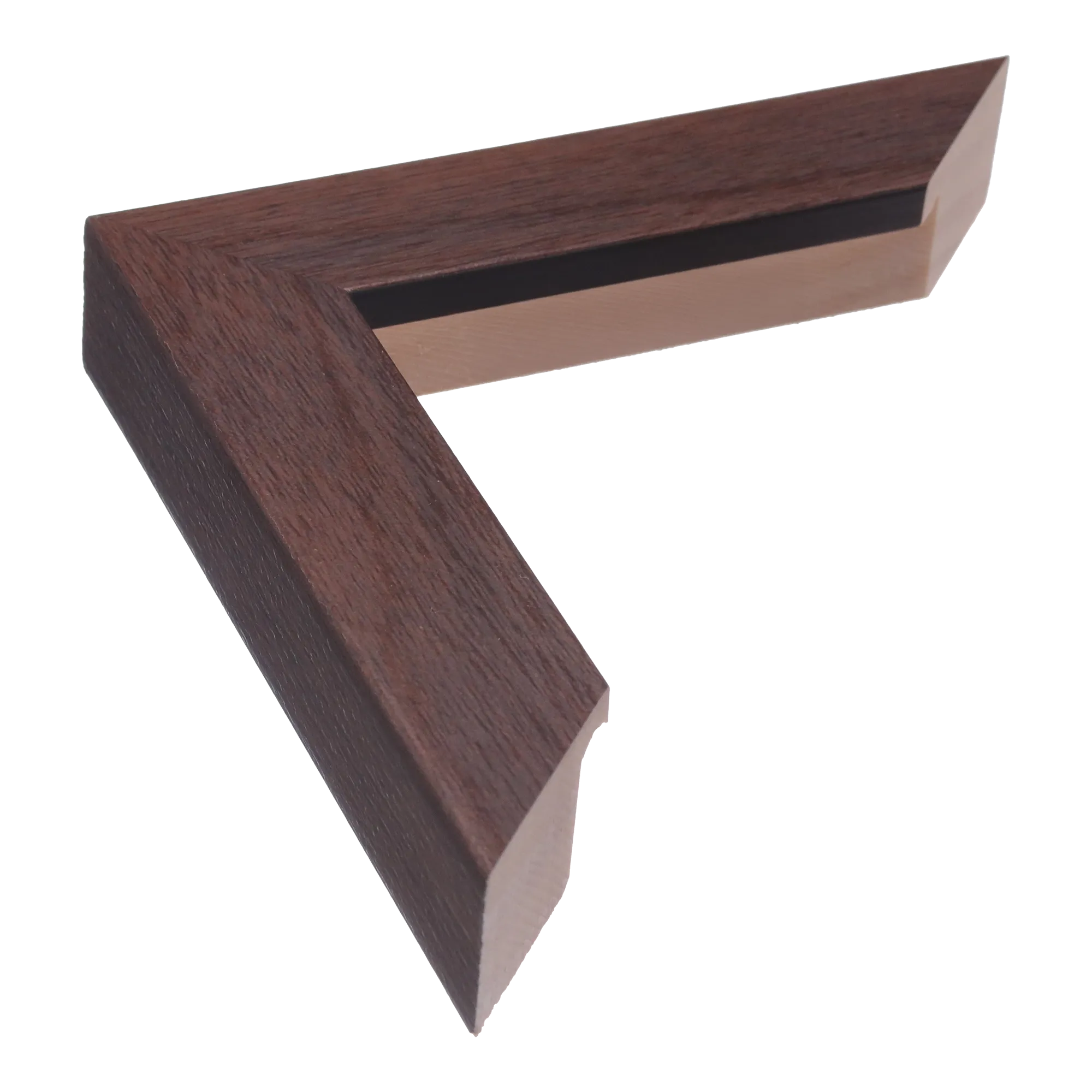 Classic I in brown picture frame