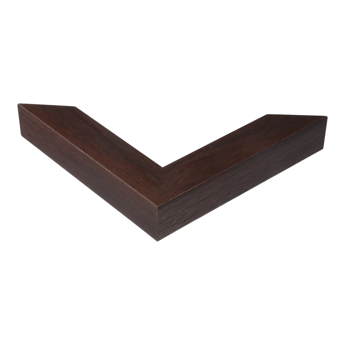 Corner view of Classic I in brown picture frame