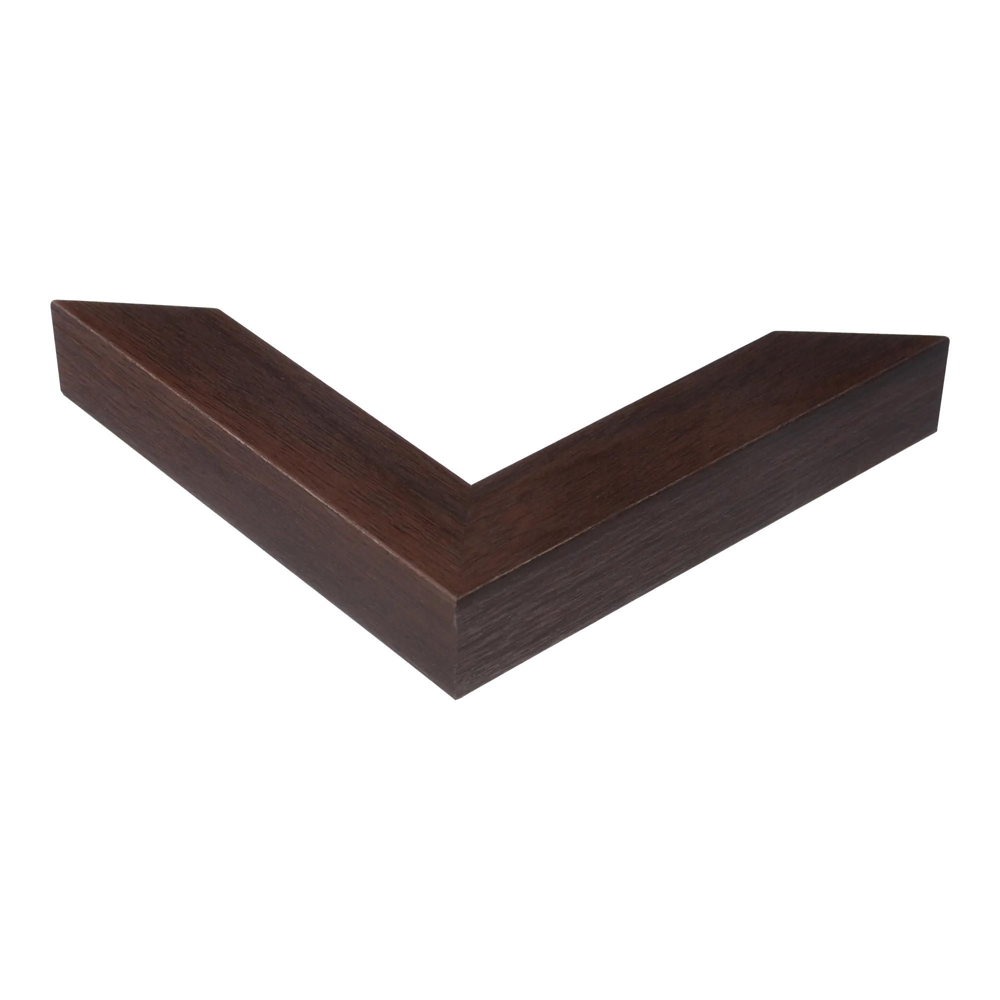 Corner view of Classic I in brown picture frame