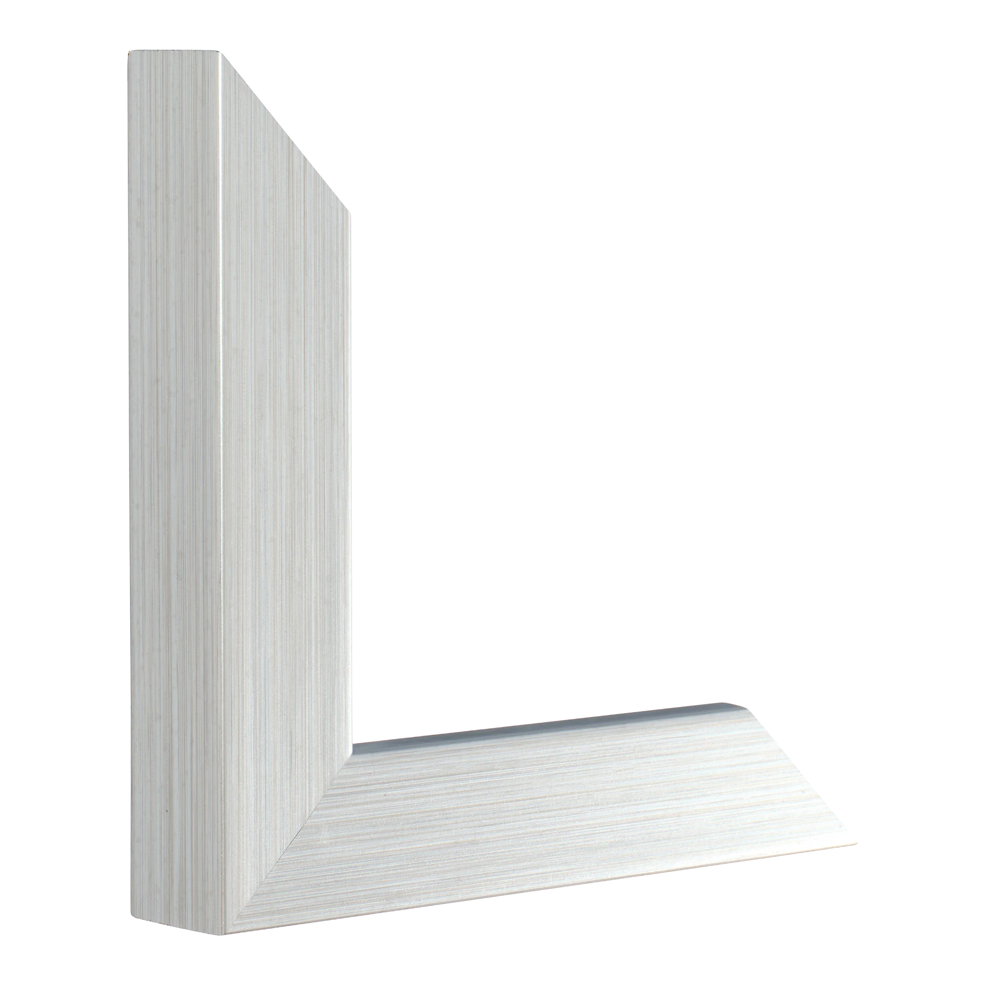 Classic I in brushed silver picture frame