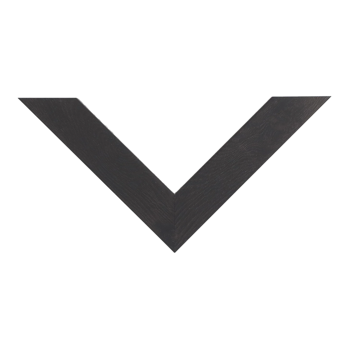 Top view of Classic I picture frame in chocolate