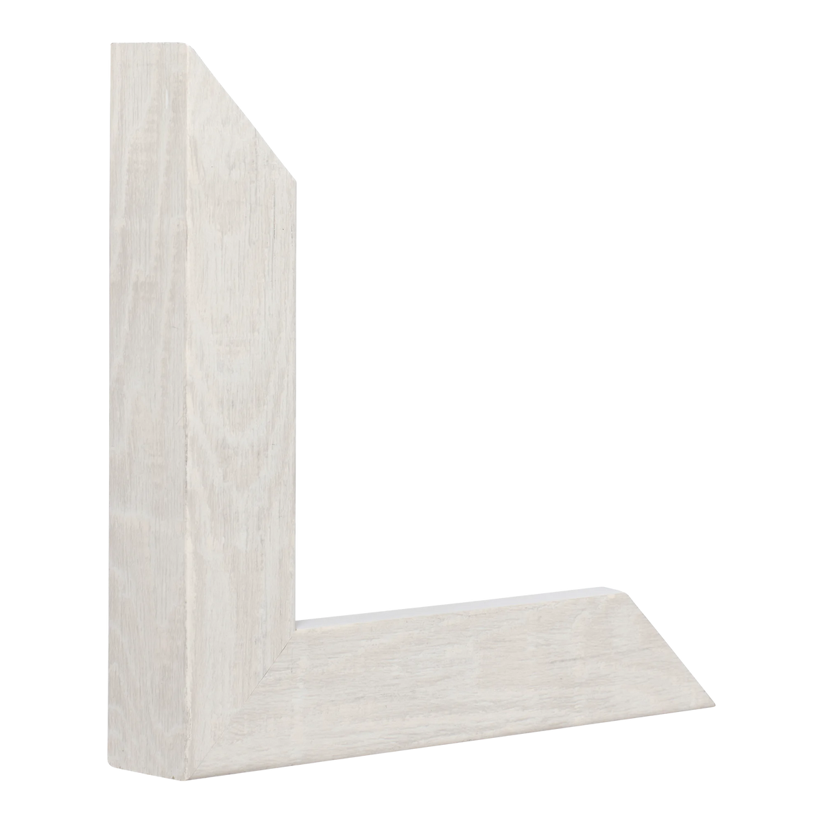 Vertical view of classic i cream picture frame