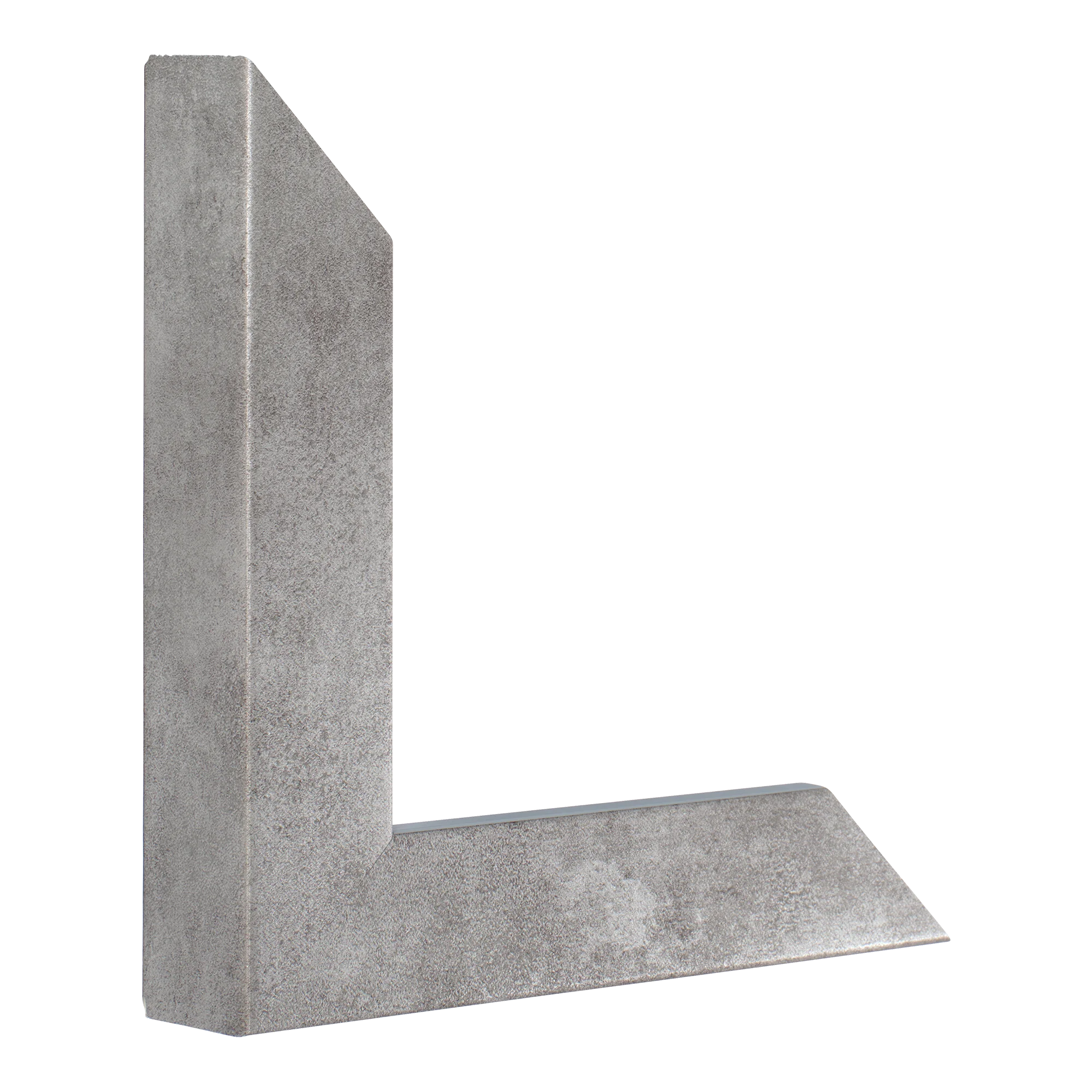 Classic I in distressed silver picture frame