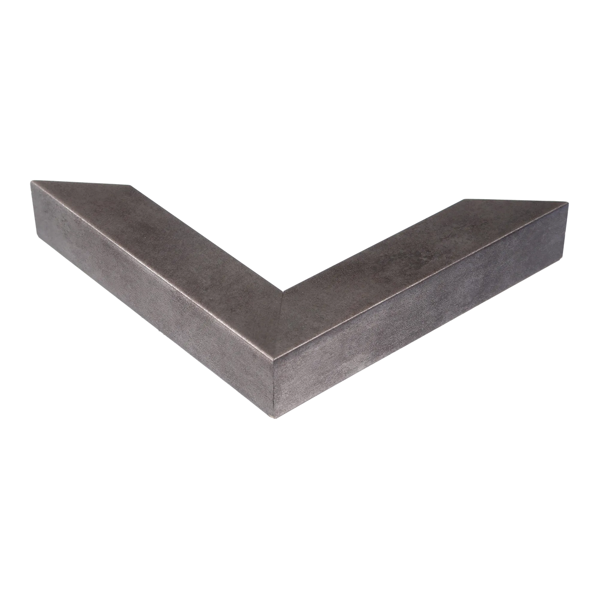 Corner view of Classic I in distressed silver picture frame