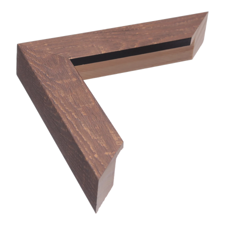 Classic I in golden brown picture frame