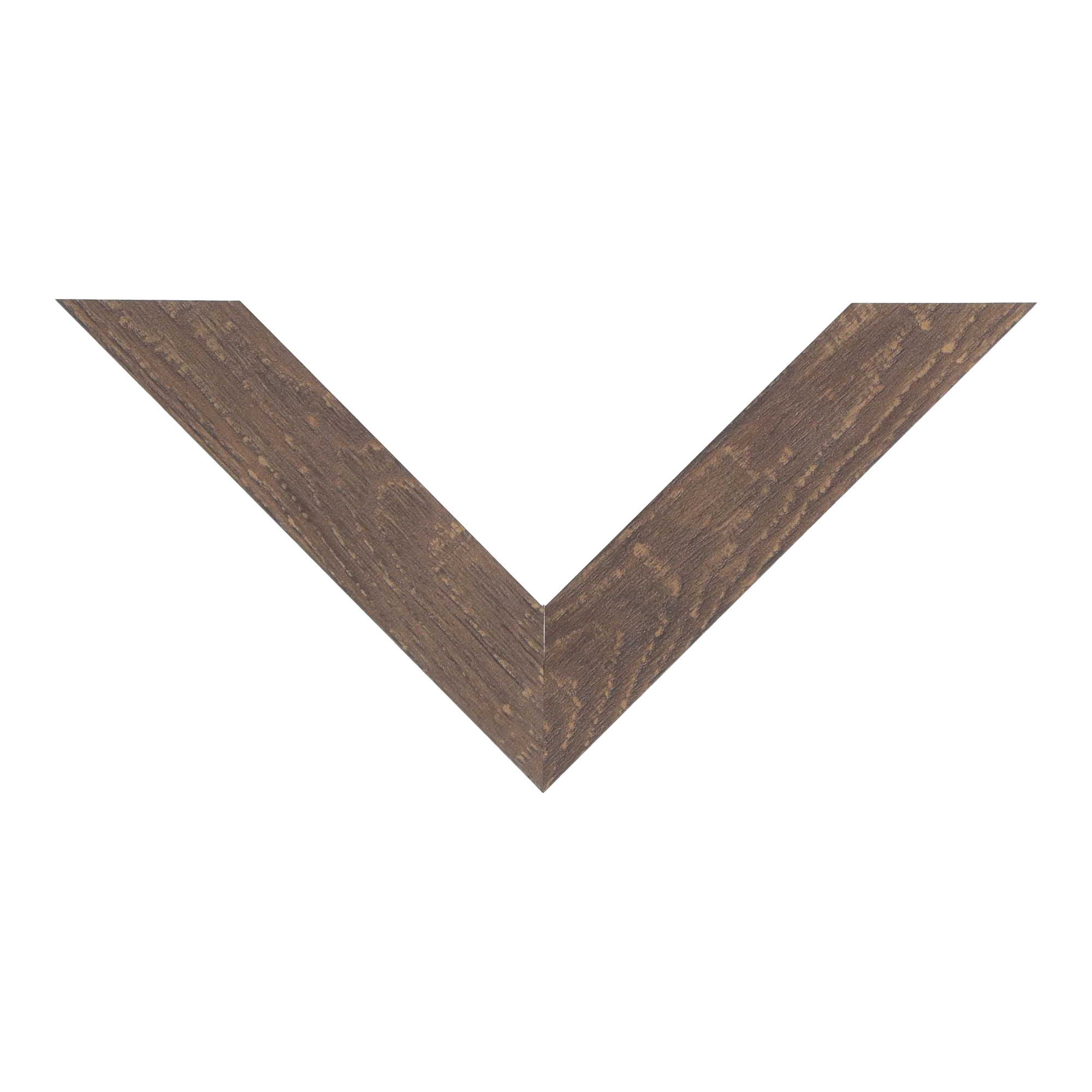 Top view of Classic I picture frame in golden brown