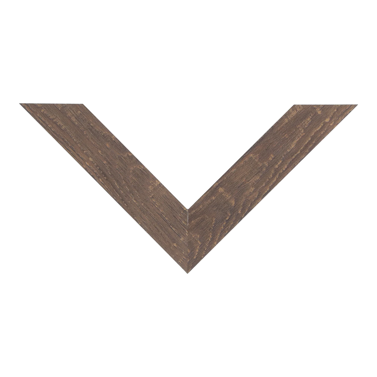 Top view of Classic I picture frame in golden brown