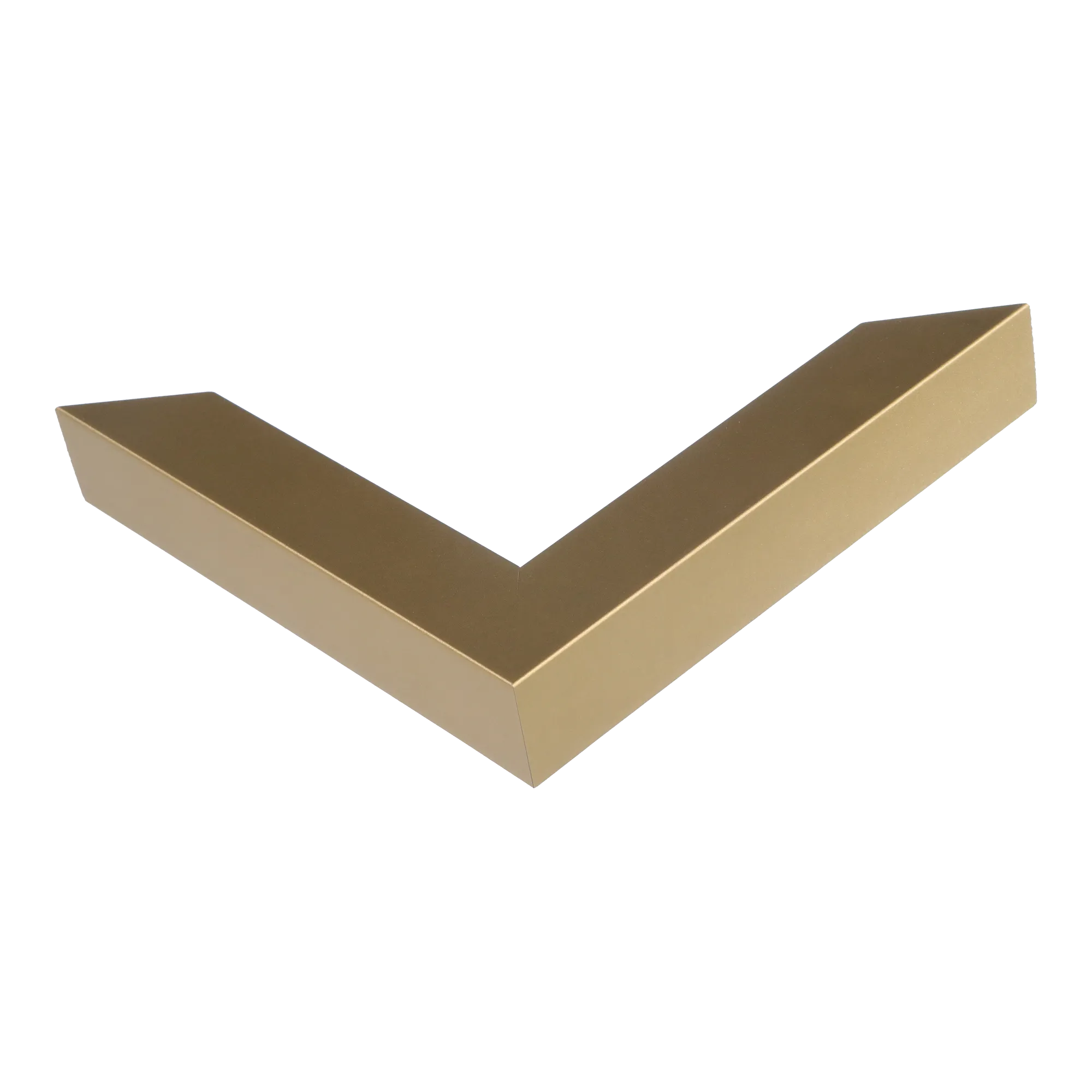 Corner view of Classic I in gold picture frame