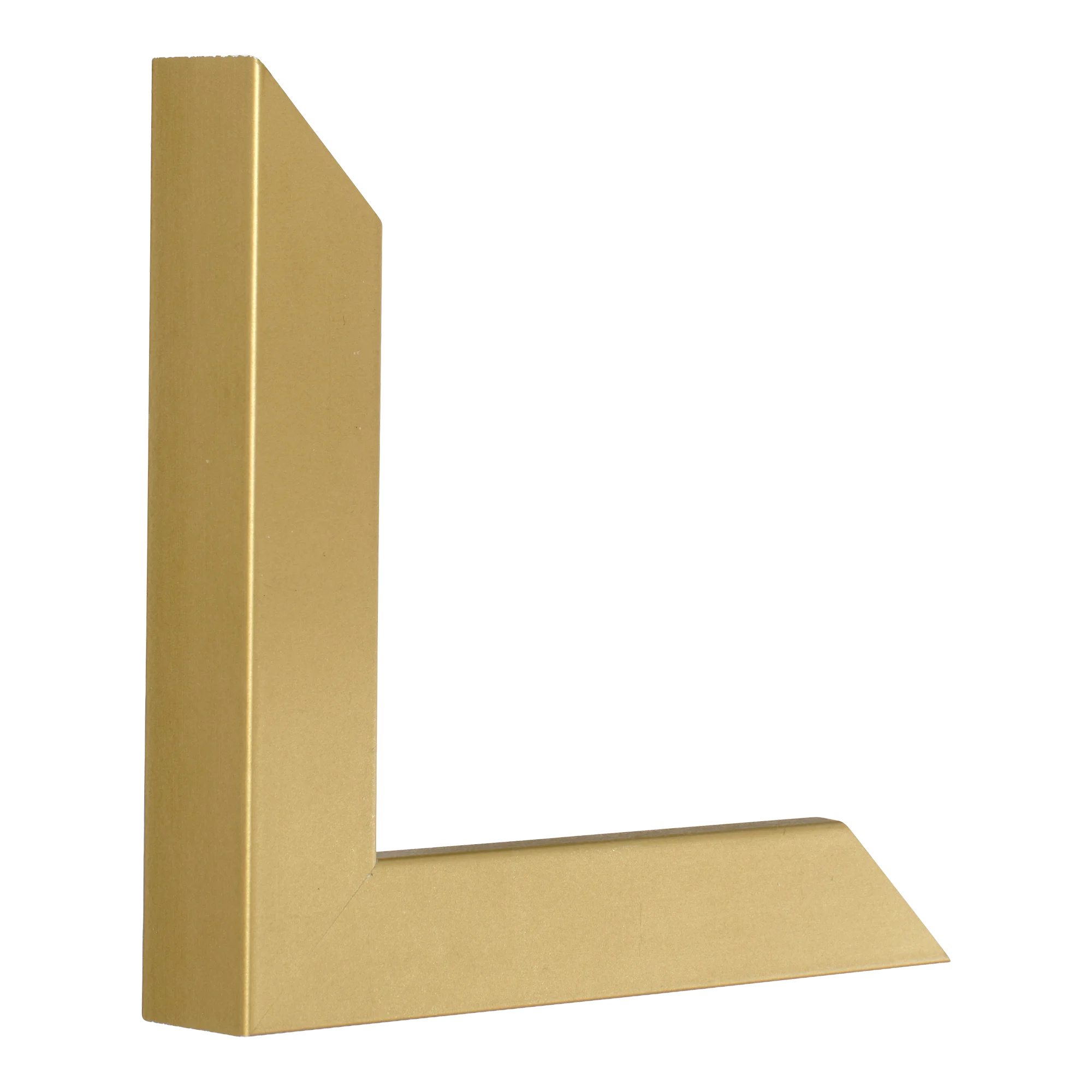 Vertical view of classic i gold picture frame sample
