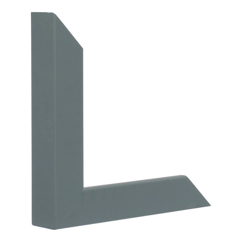 Vertical view of classic i grey picture frame