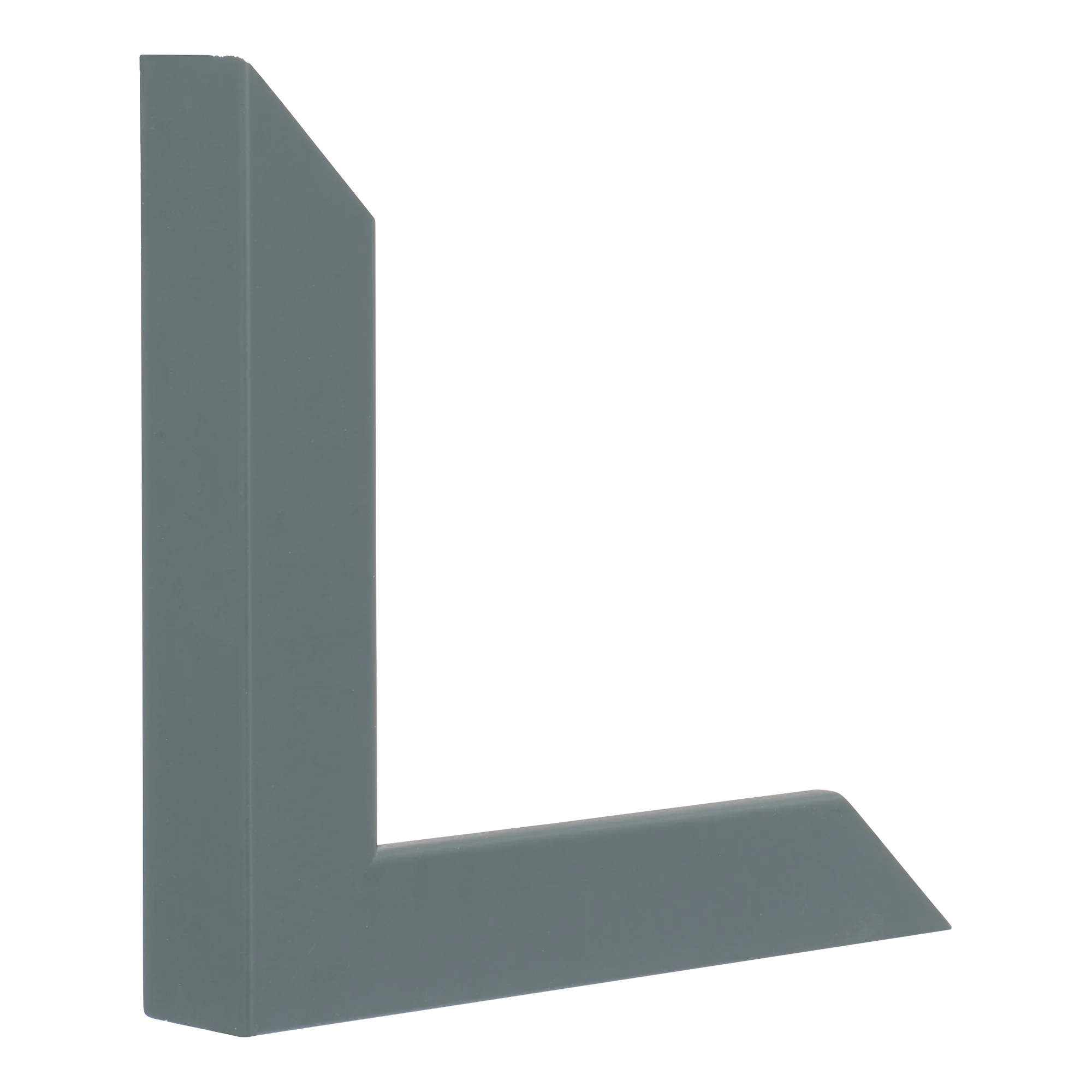 Vertical view of classic i grey picture frame