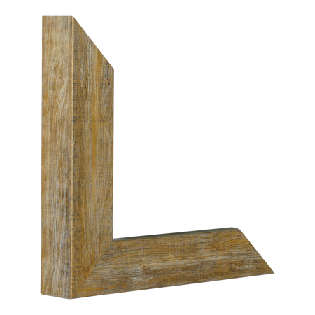 Classic I in honey picture frame