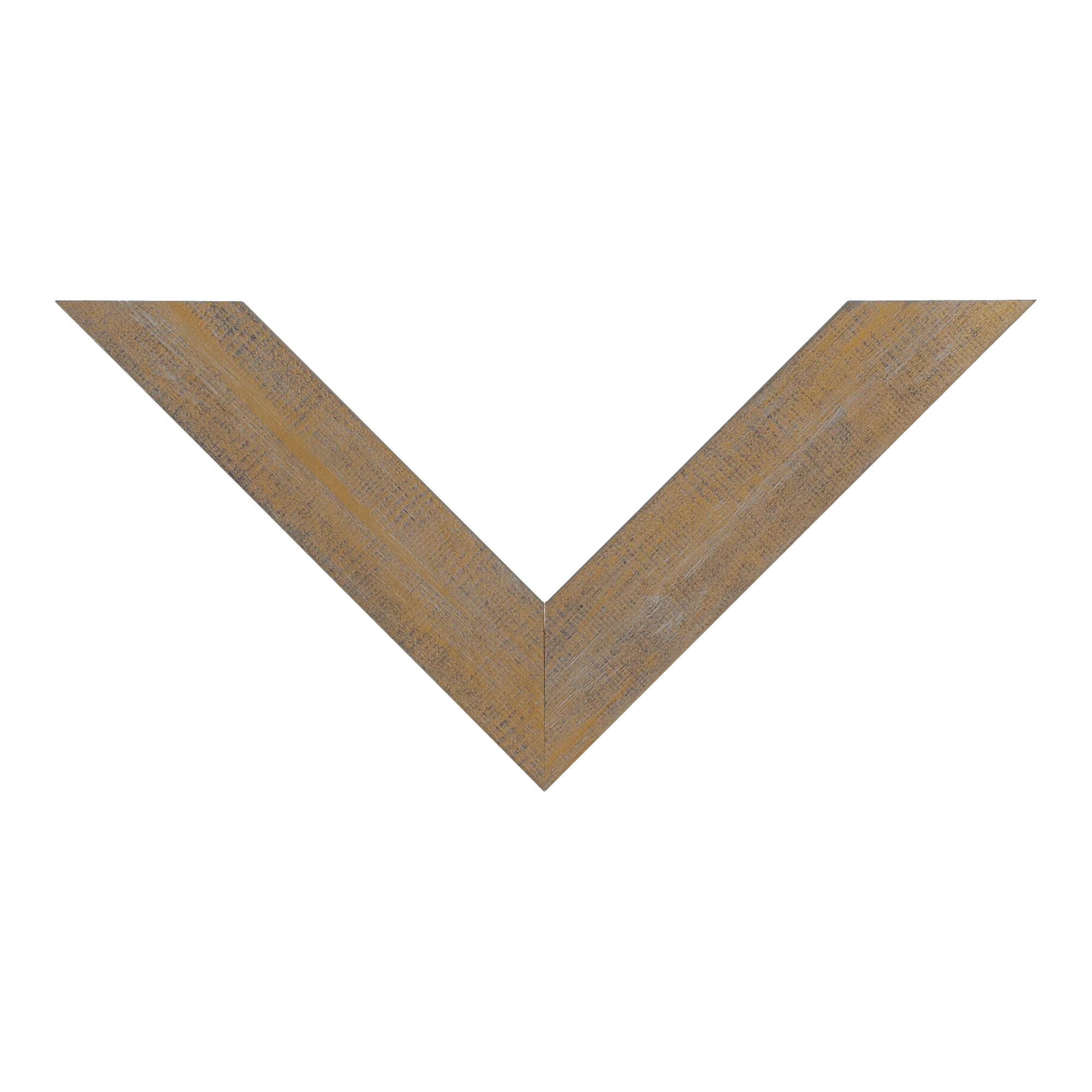 Top view of Classic I picture frame in honey