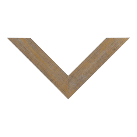 Top view of Classic I picture frame in honey
