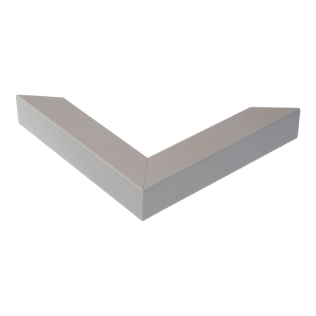 Corner view of Classic I in light grey picture frame
