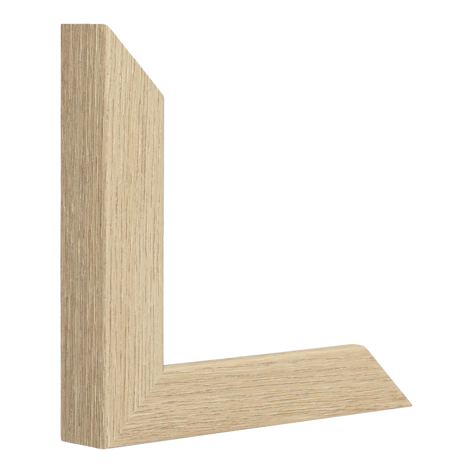 Classic I in oak grain picture frame