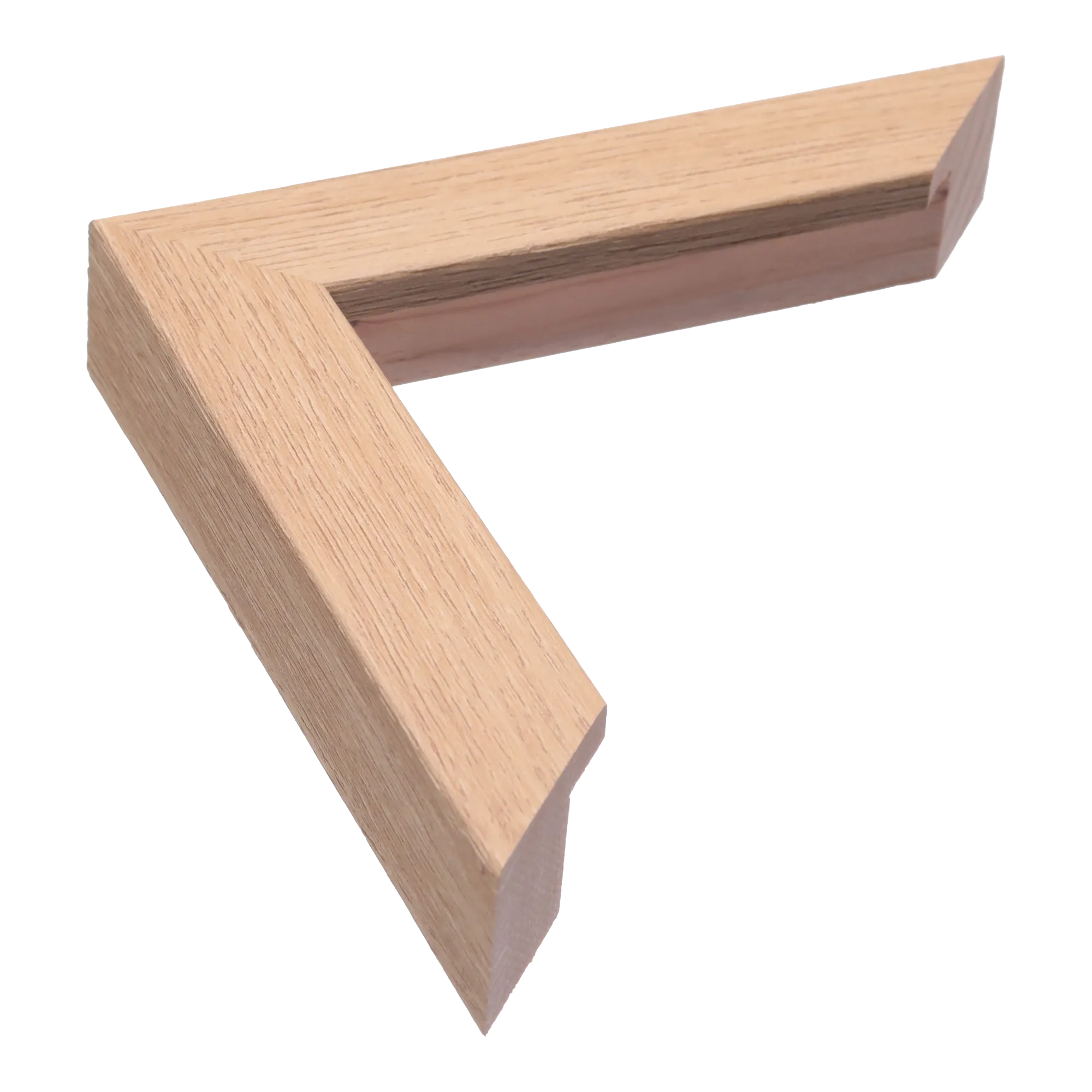 Classic I in oak grain picture frame