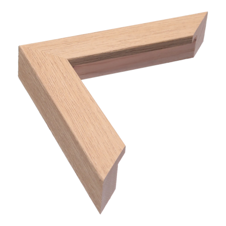 Classic I in oak grain picture frame
