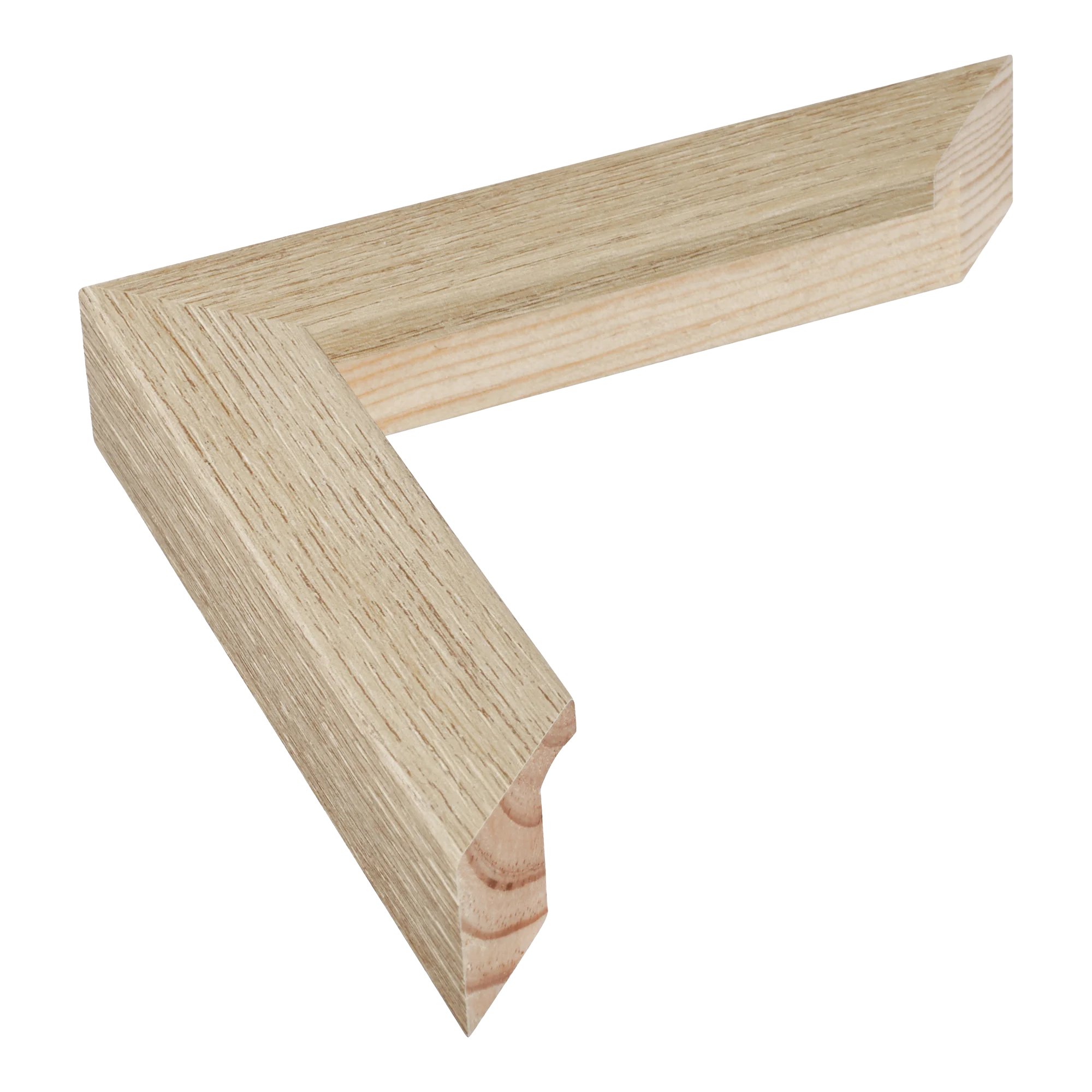 Classic I in oak grain picture frame