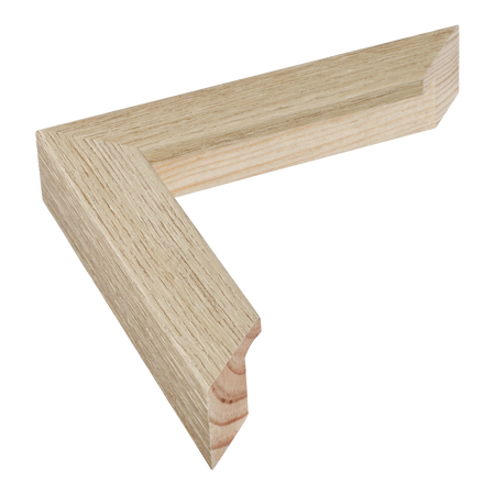 Classic I in oak grain picture frame