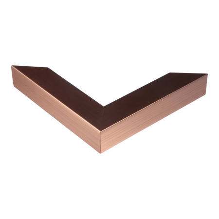 Corner view of Classic I in rose gold picture frame