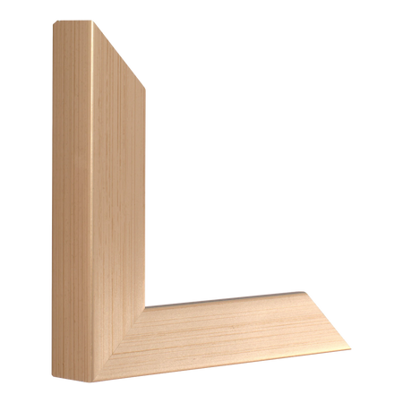 Vertical view of classic i rose gold picture frame