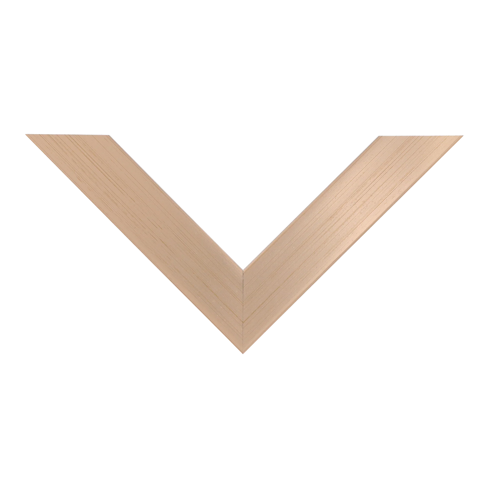 Top view of Classic I picture frame in rose gold