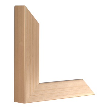 Vertical view of classic i rose gold picture frame sample