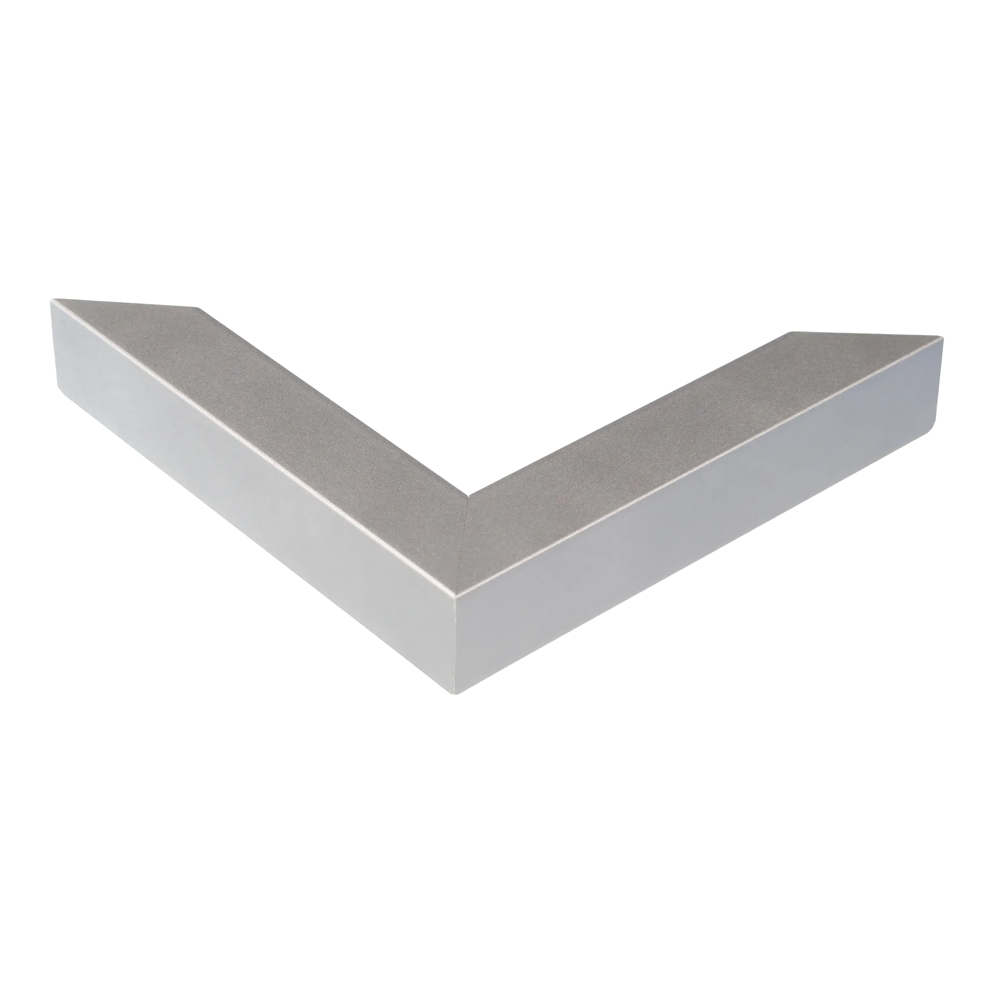 Corner view of Classic I in silver picture frame