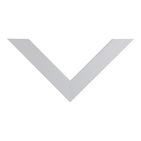 Top view of Classic I picture frame in silver