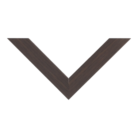 Top view of Classic I picture frame in wenge grain