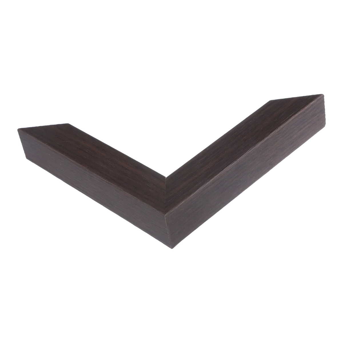 Corner view of Classic I in wenge grain picture frame