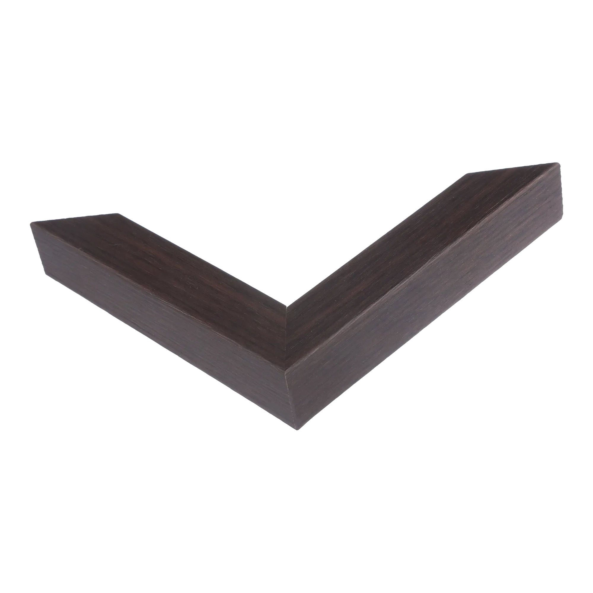 Corner view of Classic I in wenge grain picture frame