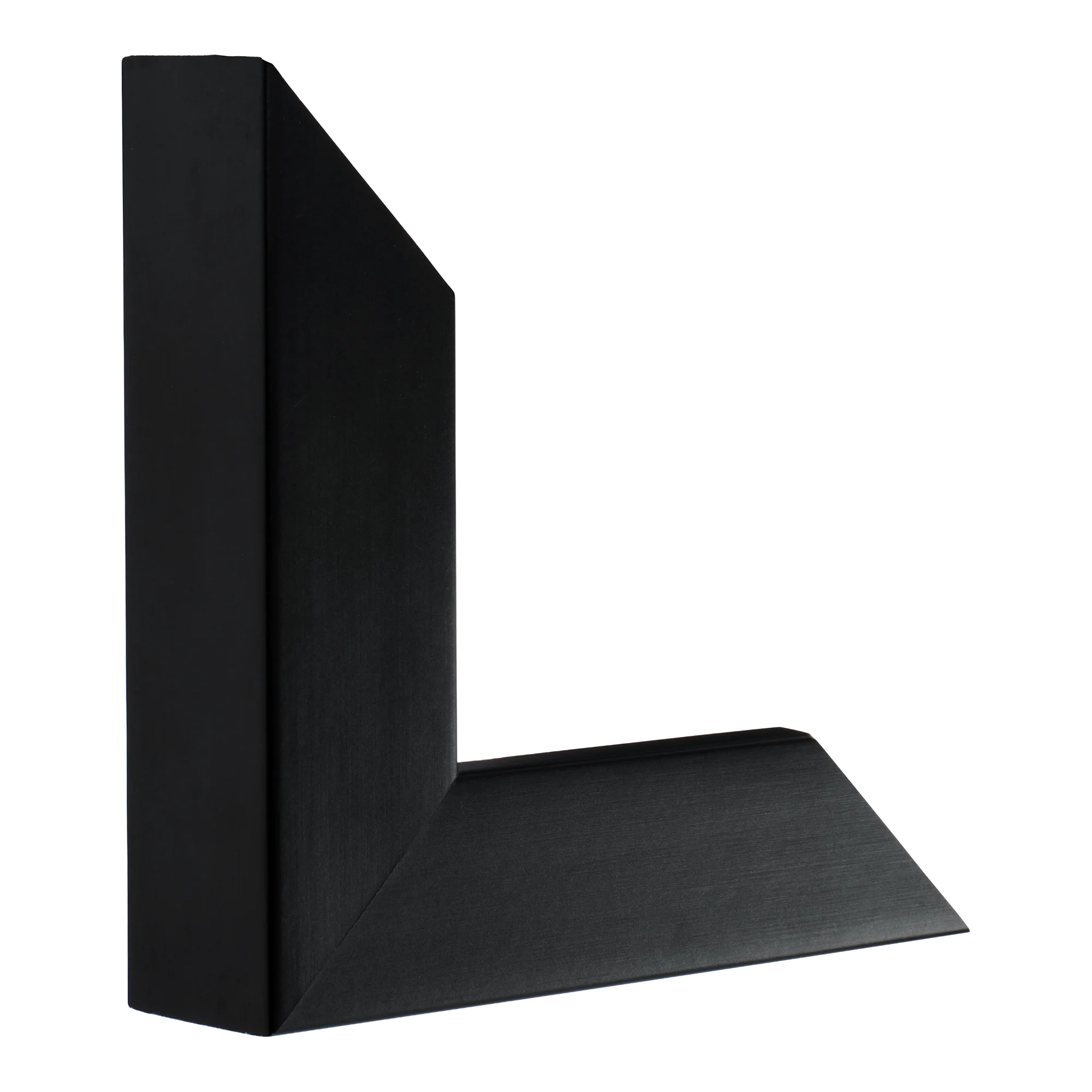 Vertical view of classic ii black picture frame