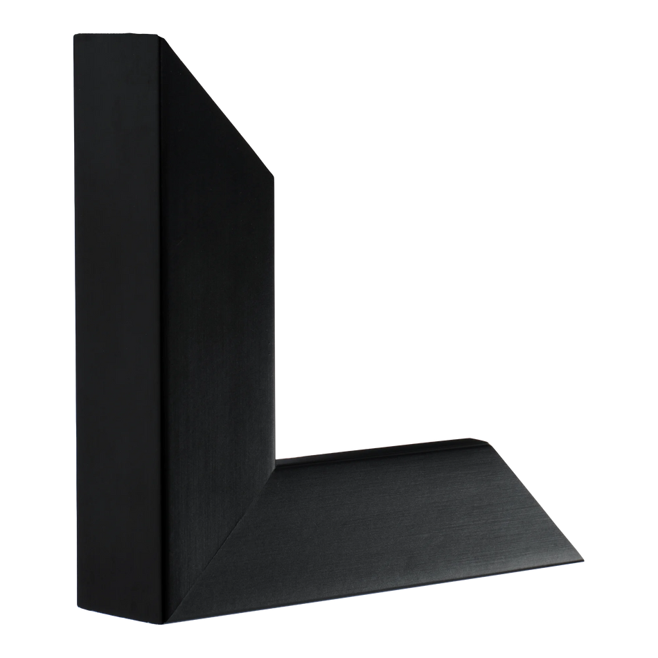 Vertical view of classic ii black picture frame sample
