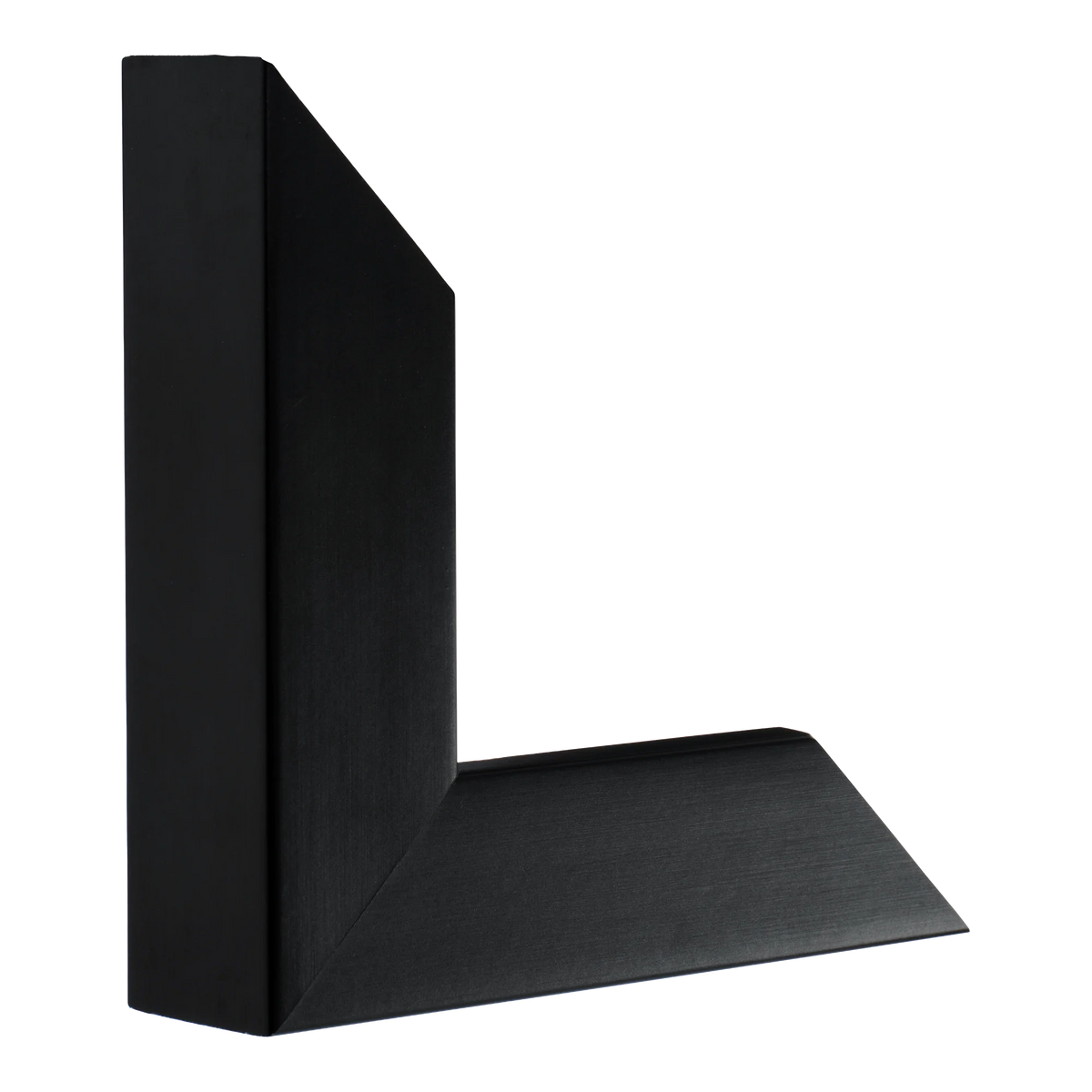 Vertical view of classic ii black picture frame