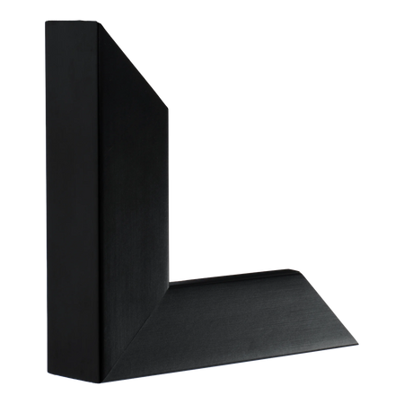 Vertical view of classic ii black picture frame