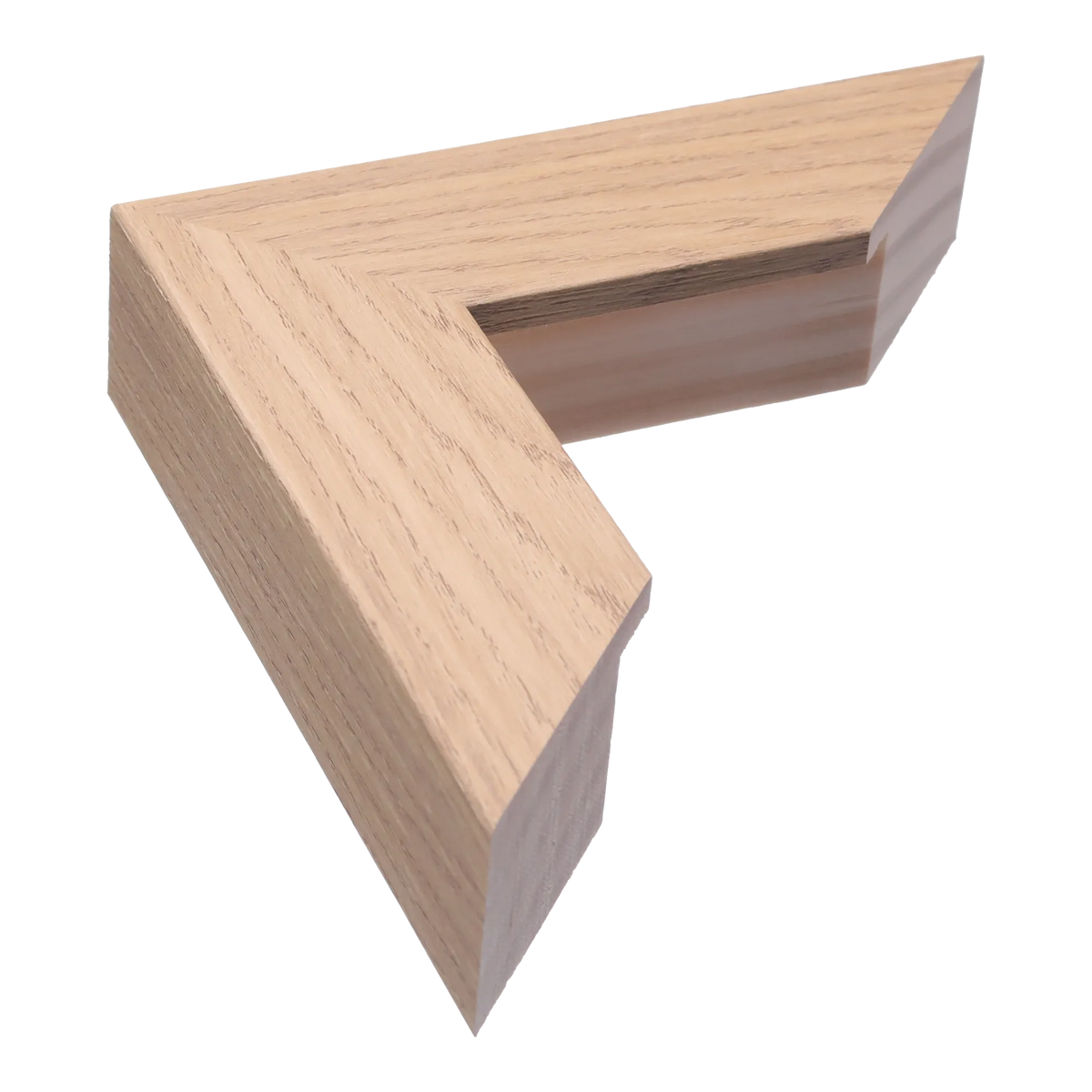 Classic II in oak grain picture frame