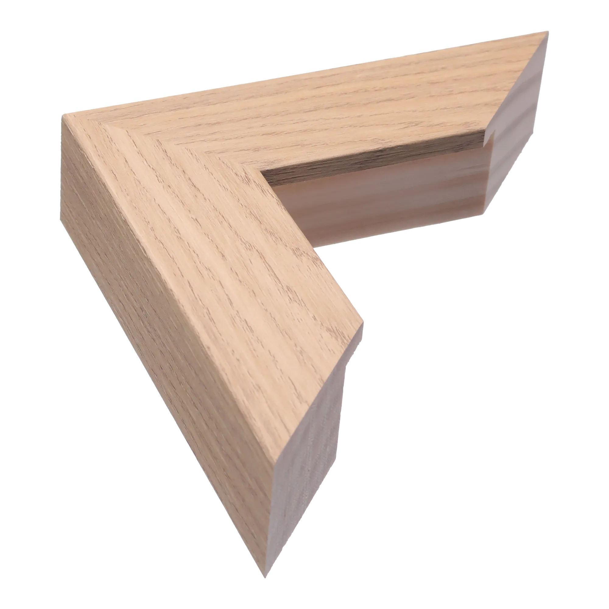 Classic II in oak grain picture frame