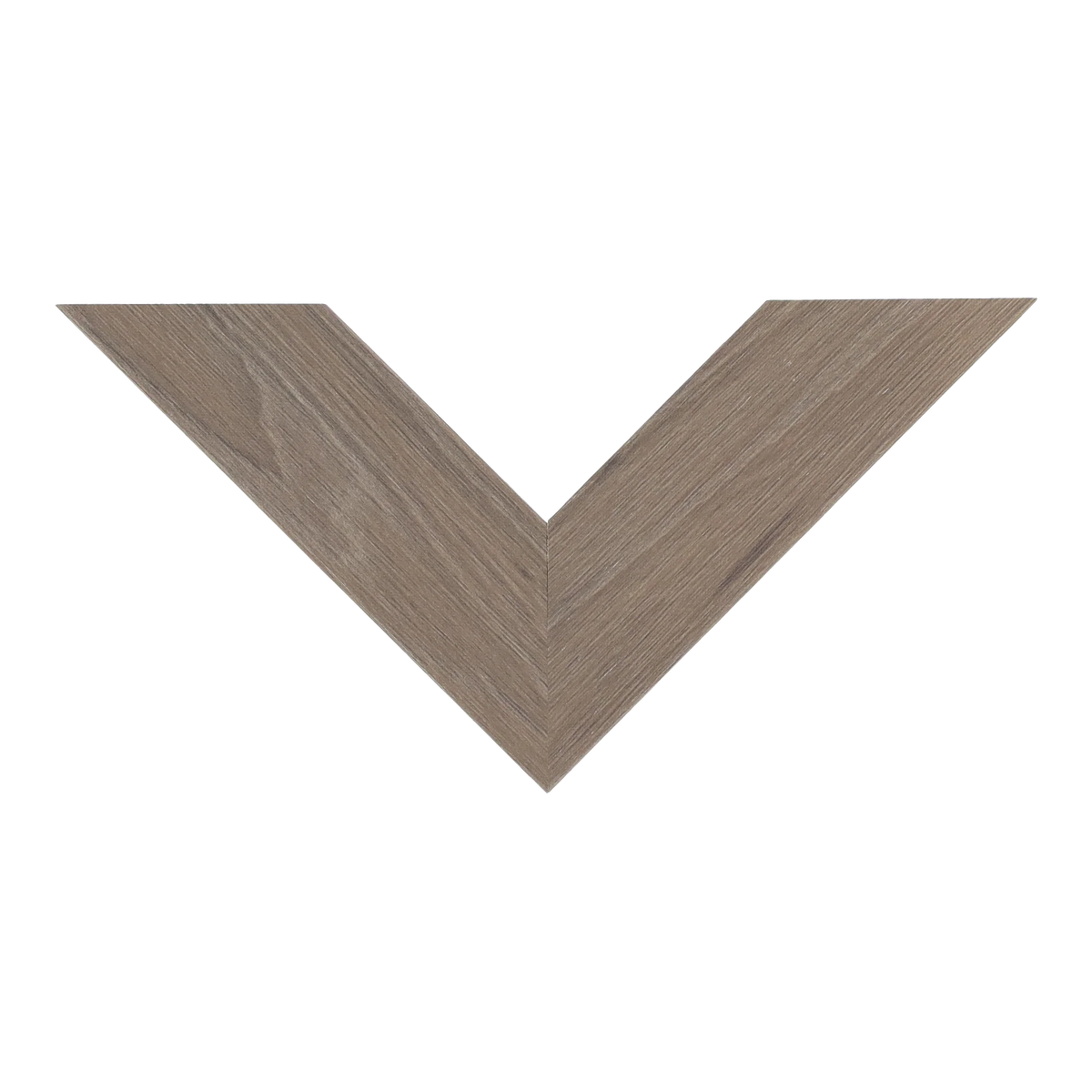 Top view of Classic II picture frame in walnut grain