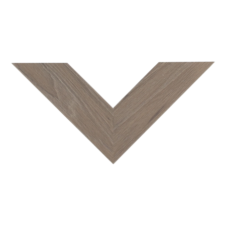 Top view of Classic II picture frame in walnut grain