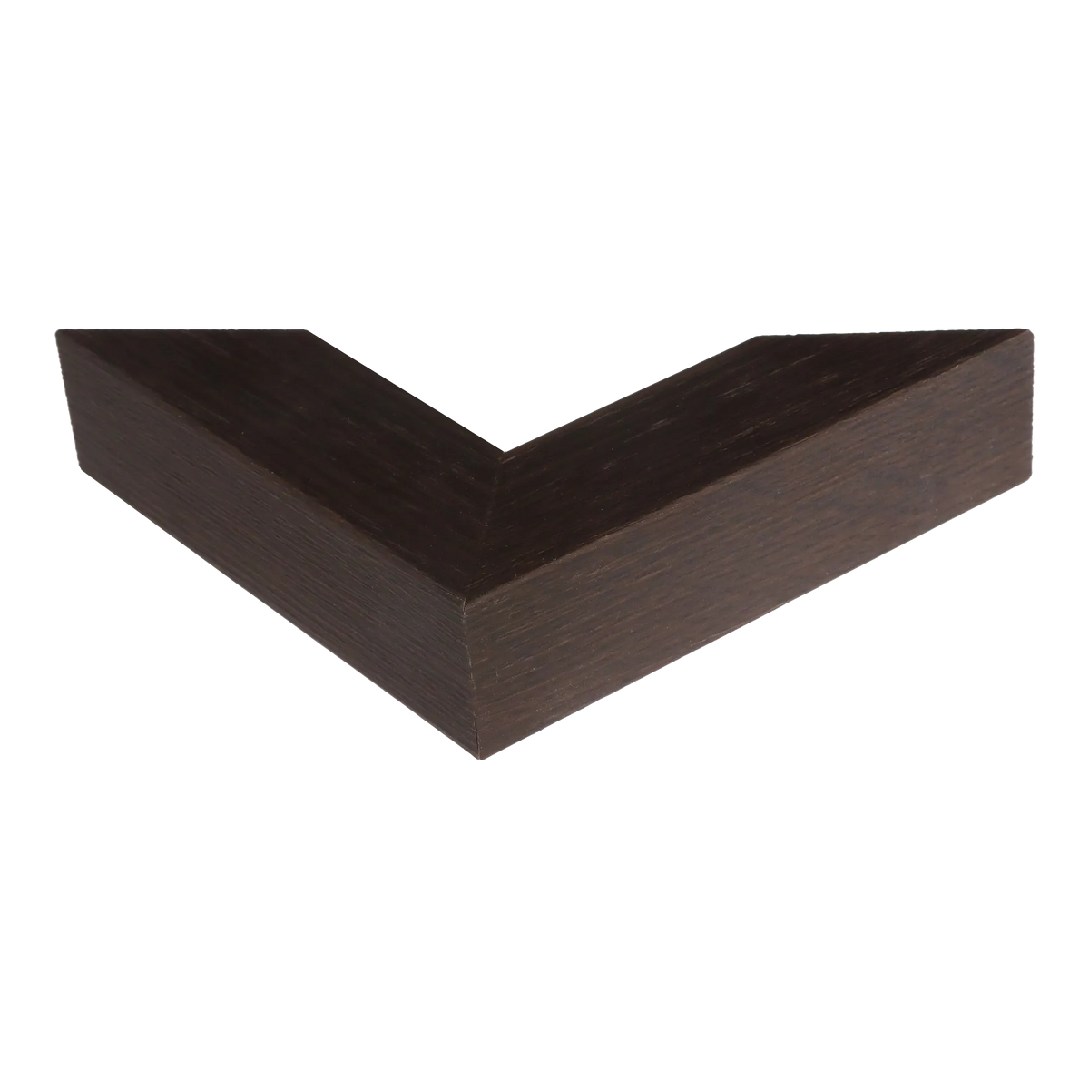 Corner view of Classic II in wenge grain picture frame
