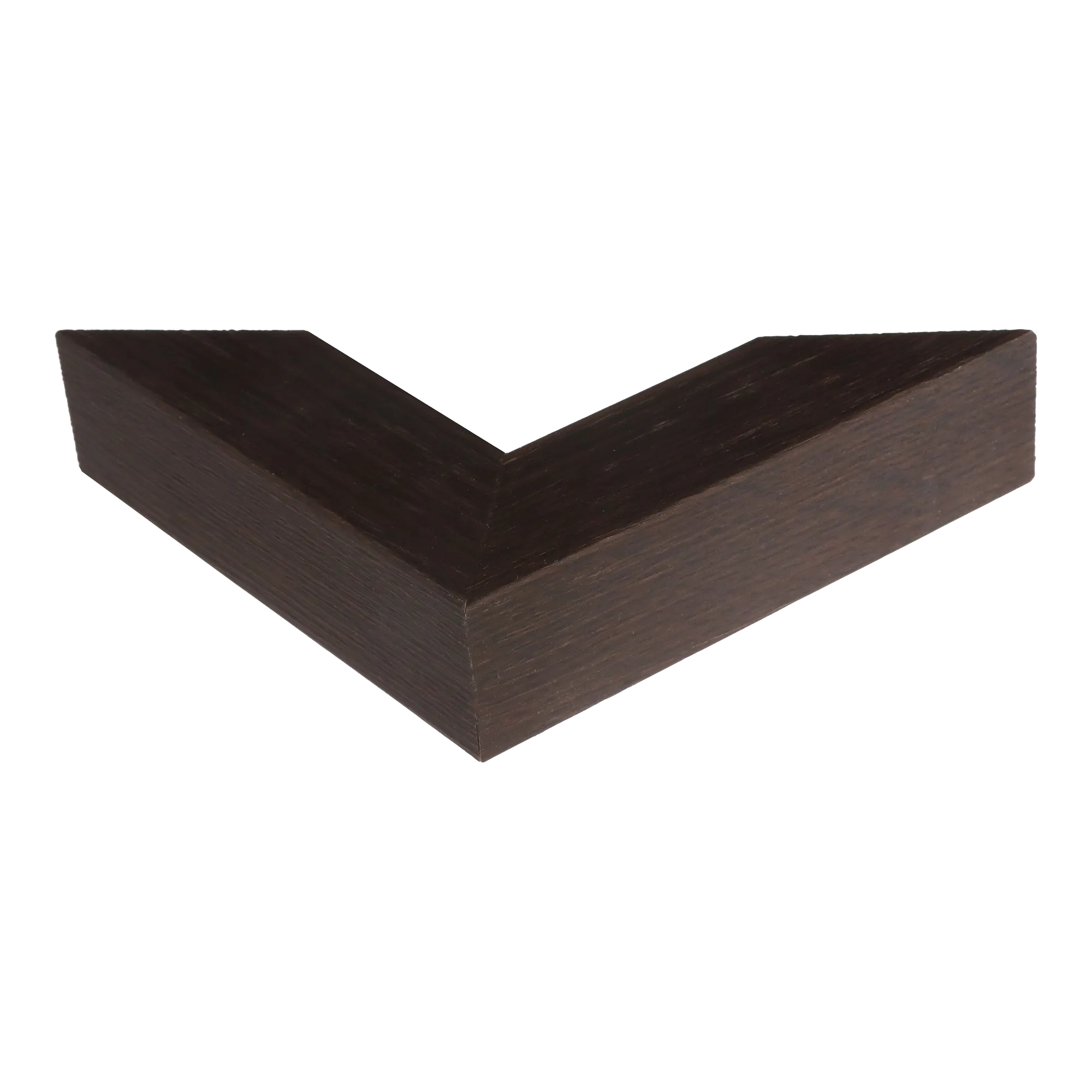 Corner view of Classic II in wenge grain picture frame