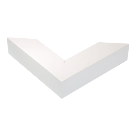 Corner view of Classic II in white picture frame